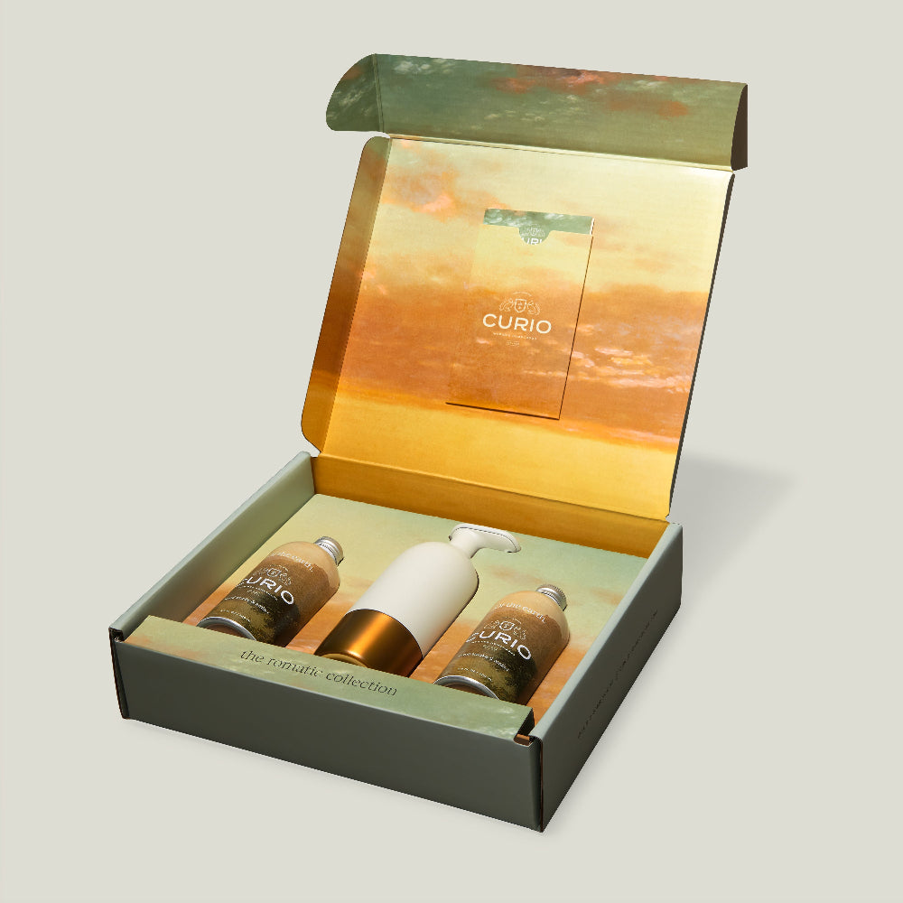 The Romatic Hand Soap Dispenser Set