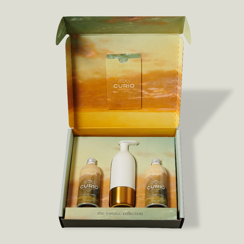 The Romatic Hand Soap Dispenser Set