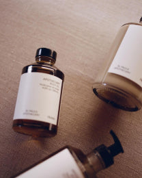 Curio Homegoods glass bottles