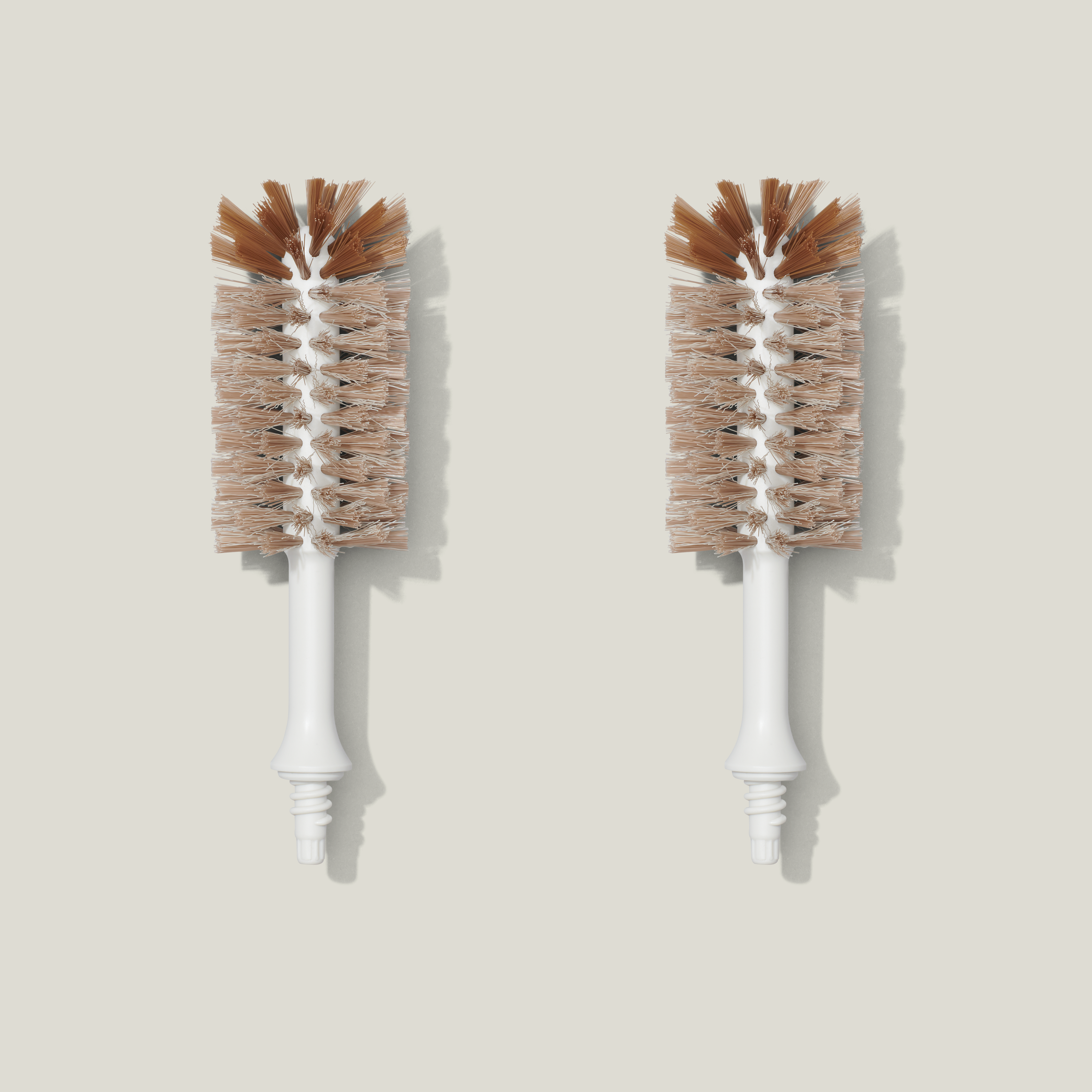 Curio Homegoods 2-pack Ionic Sports Brush Bristles in White