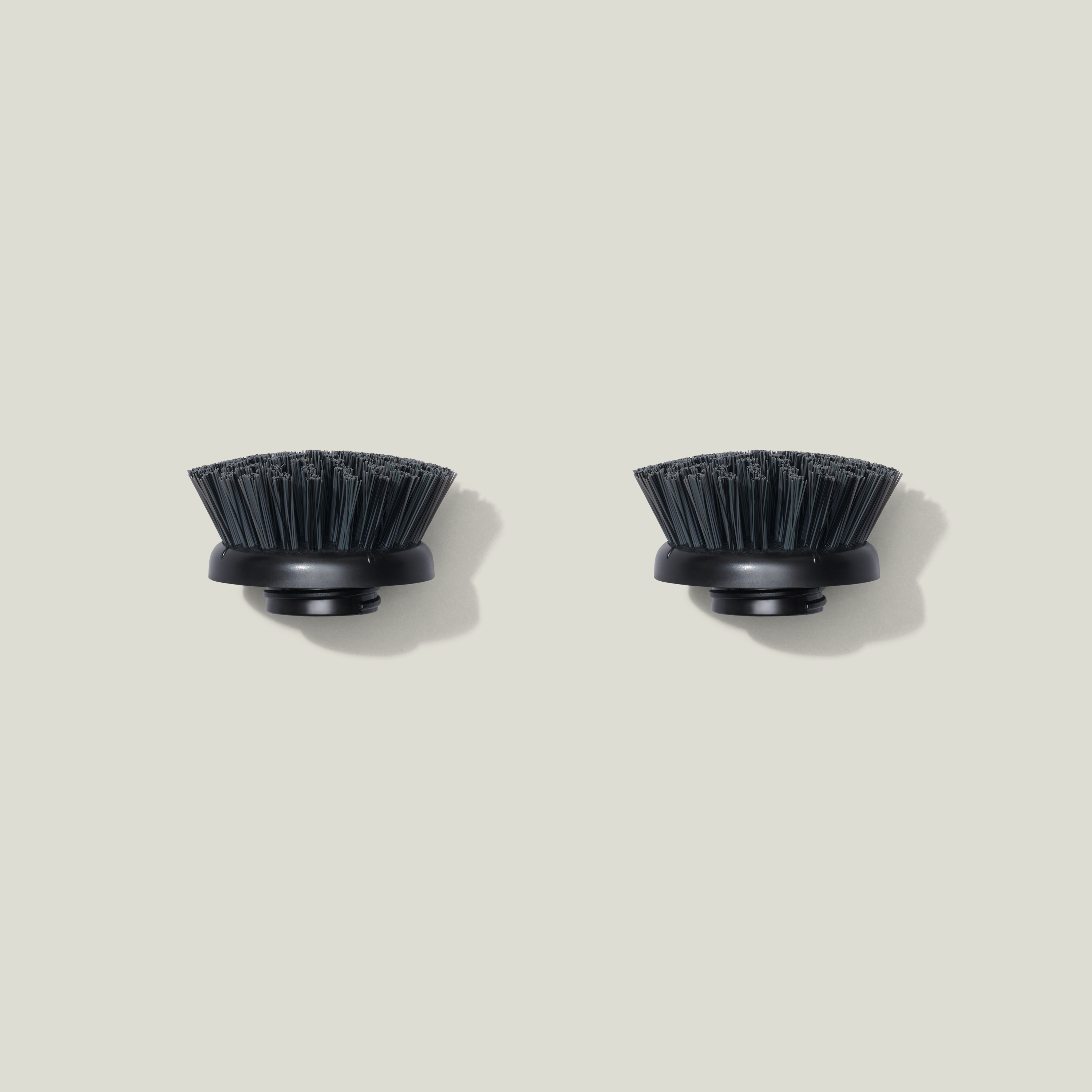 Curio Homegoods 2-pack The Ionic Palm Brush Bristles in Onyx