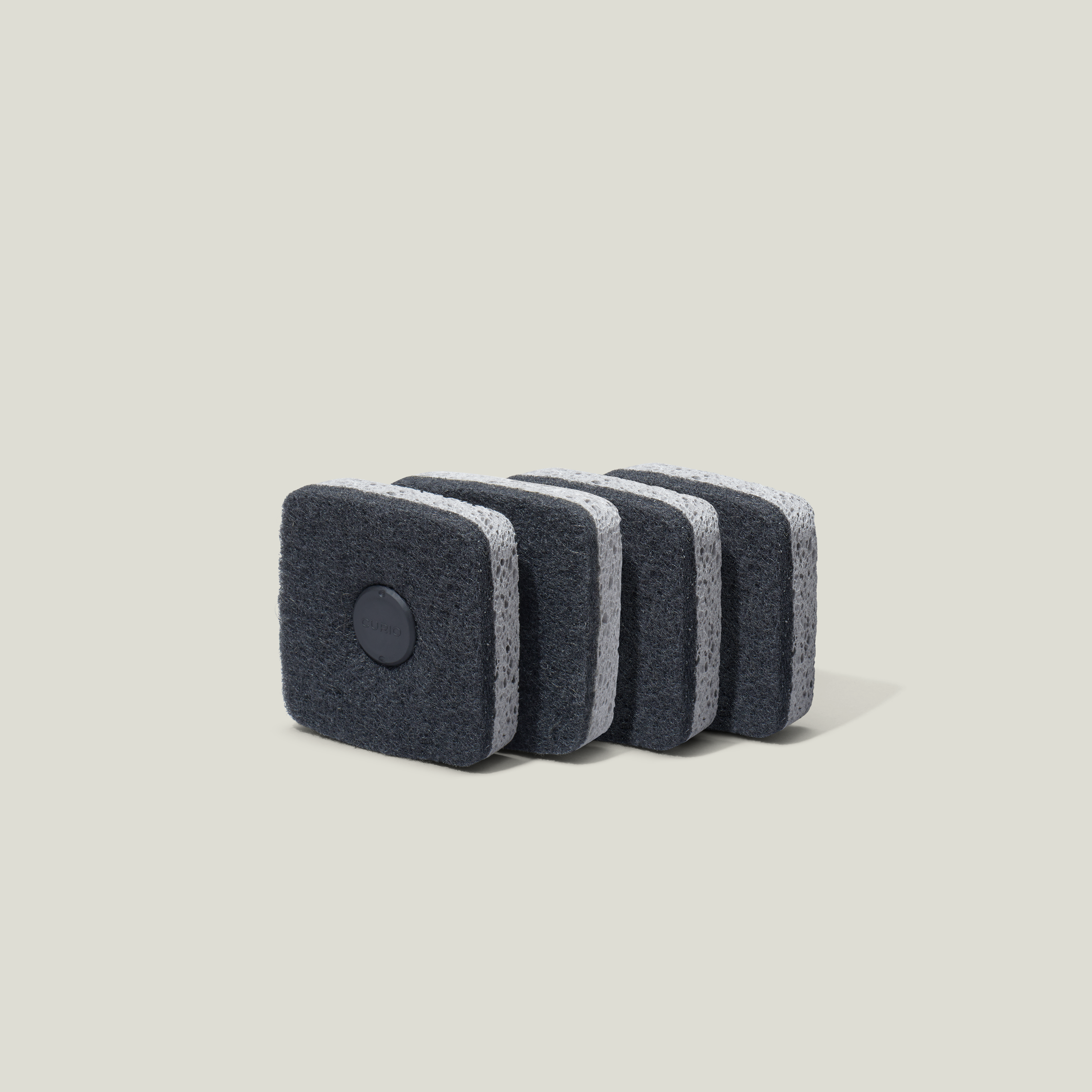 Gray Concrete Double Sponge Holder, Kitchen Counter Dual Compartment C –  MyGift